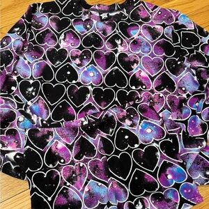 Pixie Lane SOFT Galaxy Heart Kids Matching Set - Loungewear